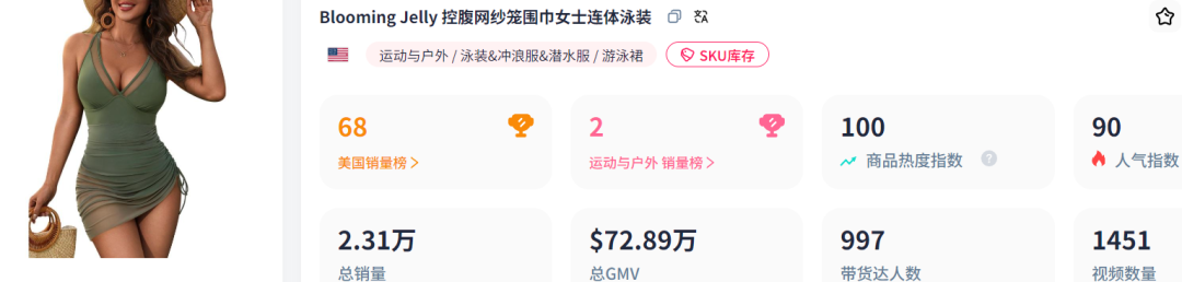 TikTok泳衣不卖性感卖情绪,一年捞金超2亿