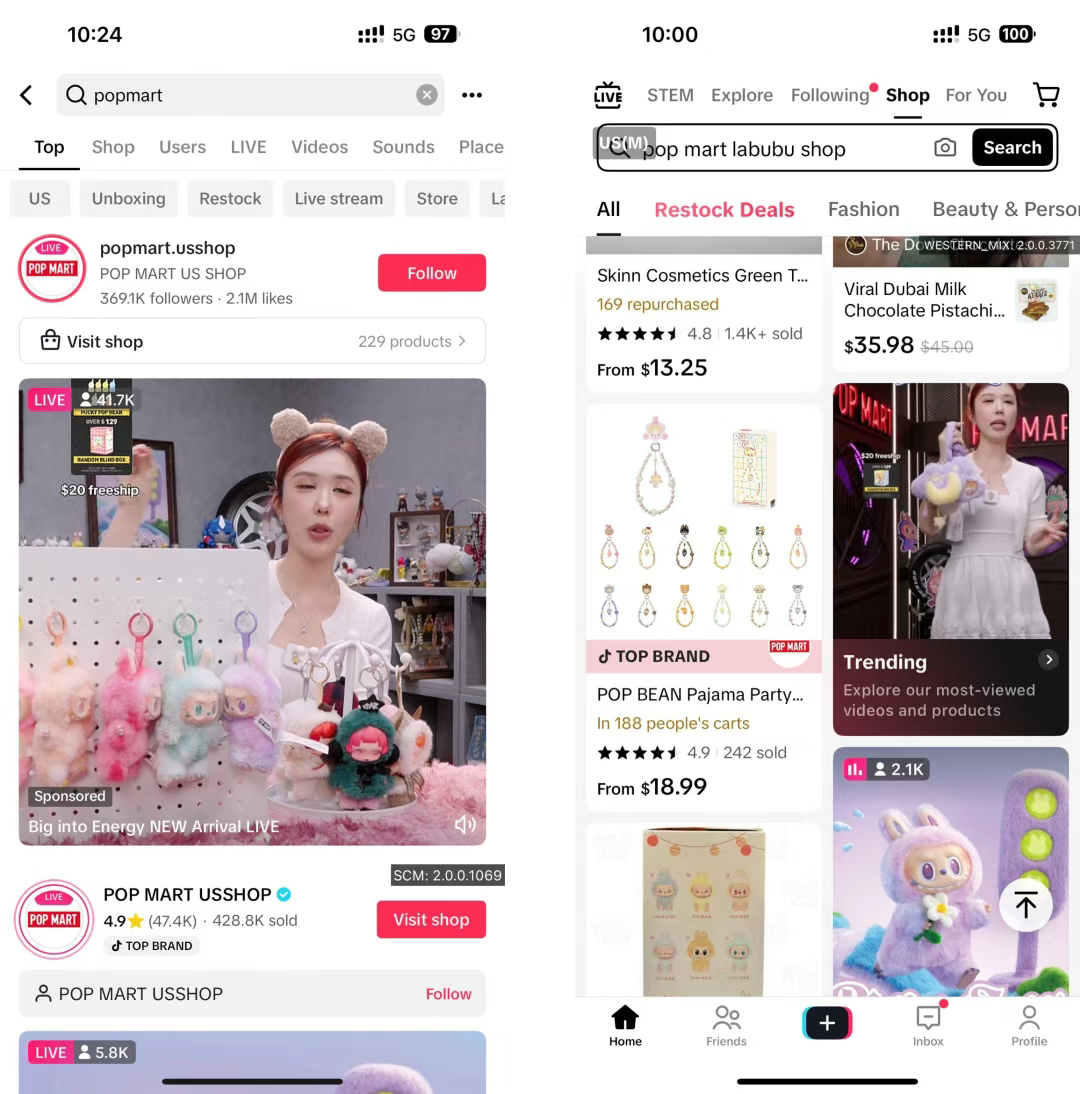 让爱马仕做配的LABUBU,TikTok8小时直播卖出千万!