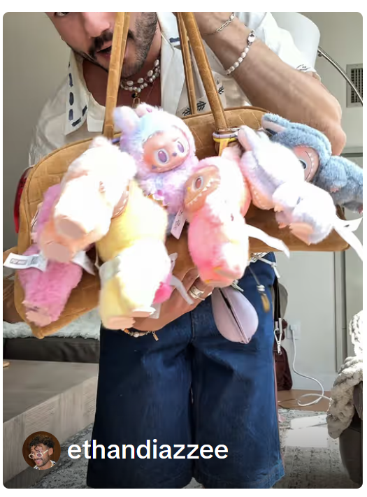 让爱马仕做配的LABUBU,TikTok8小时直播卖出千万!