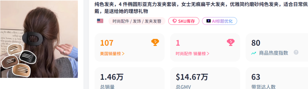 上线20天,平平无奇的它在TikTok上狂卖14600单